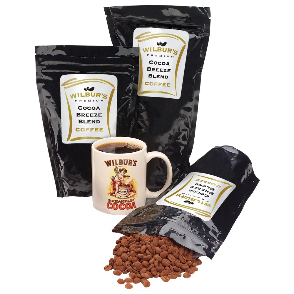 Wilbur's Premium Cocoa Breeze Blend Coffee - Regular - Whole Bean